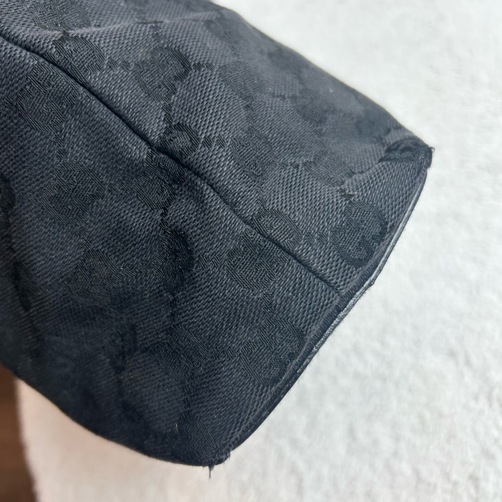 Gucci Monogram Tote with Leather Trim - Picture 7 of 16